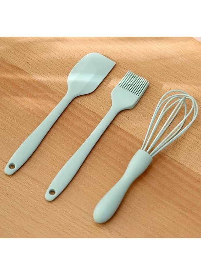 Green Tiger One-Piece Baking Utensils Set Heat-Resistant Flour Cream Tools - Image 1