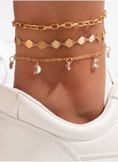 Fashion Multi layered Chain Anklet