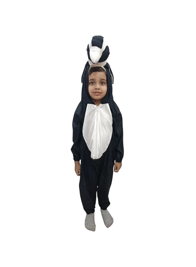 Penguin Costume, Kids Animal Costumes Boys Girls Fancy Dress Outfit Cosplay, Size M(4-5 Years) - Image 4