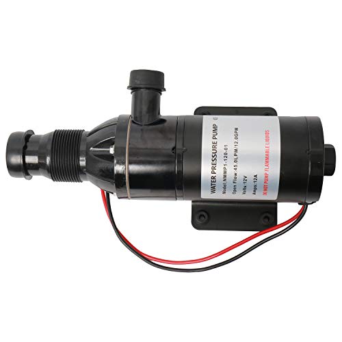 NovelBee 12V 12 GPM Macerator Pump,Waste Water Pump for Boat Camper Home Industry - Image 2