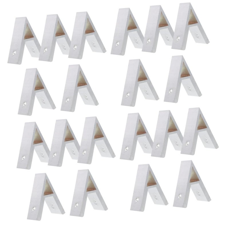4 Pack Aluminum Corner Brackets For Series Profiles Sturdy Extrusion Connectors Easy To Install - Image 2