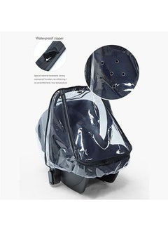 Generic Baby seat rain cover, baby stroller, infant car dust waterproof, windproof, easy to install, snow and  - Image 3