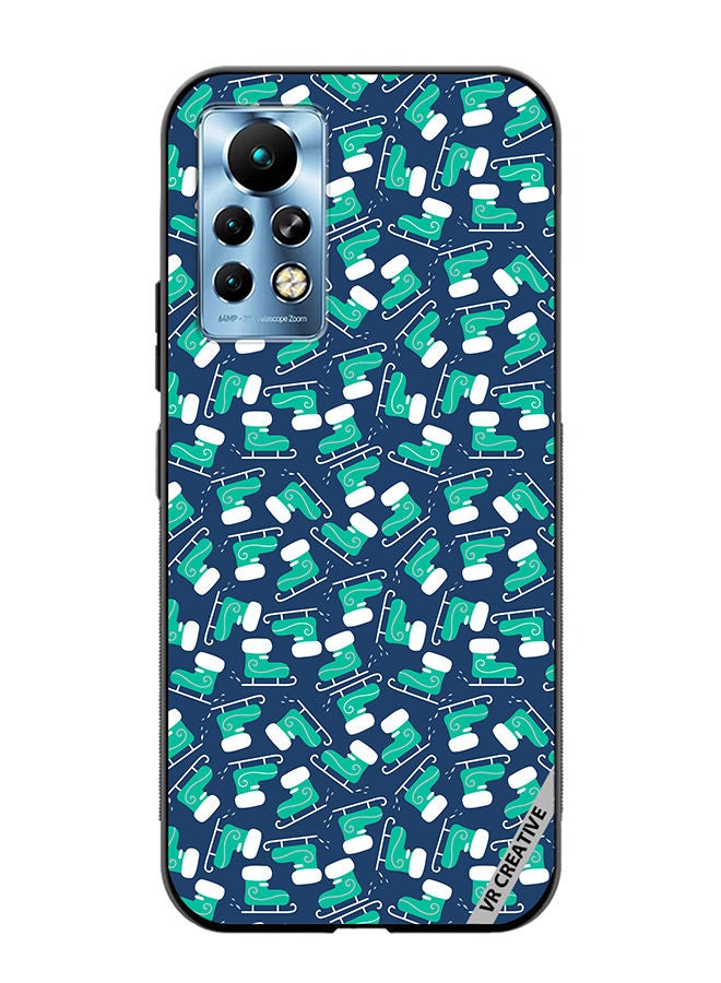 VR CREATIVE Protective Case Cover For Infinix Note 11 Pro Mix Pattern Design Multicolour - Image 1