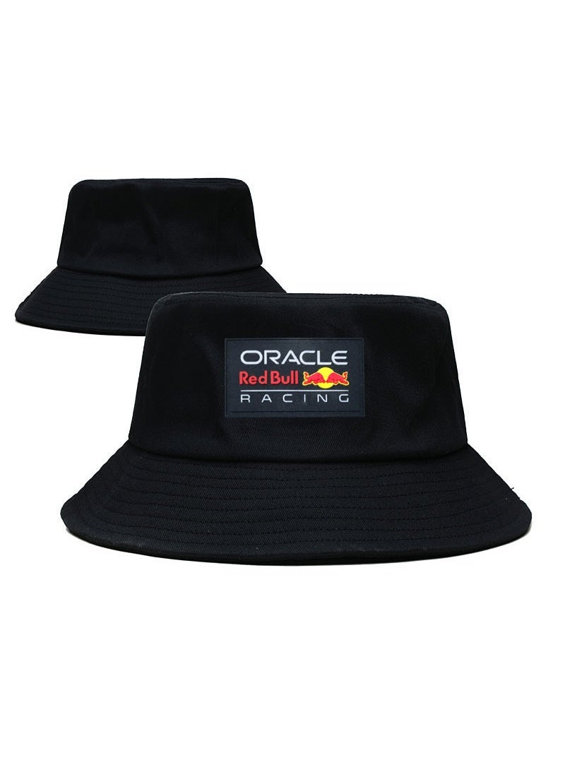 Oracle Red Bull Racing Black Bucket Hat with Official Team Logo