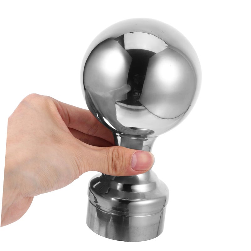 Stainless Steel Ball Dome Post Cap Finial for Stair Fence Ornament - Image 4