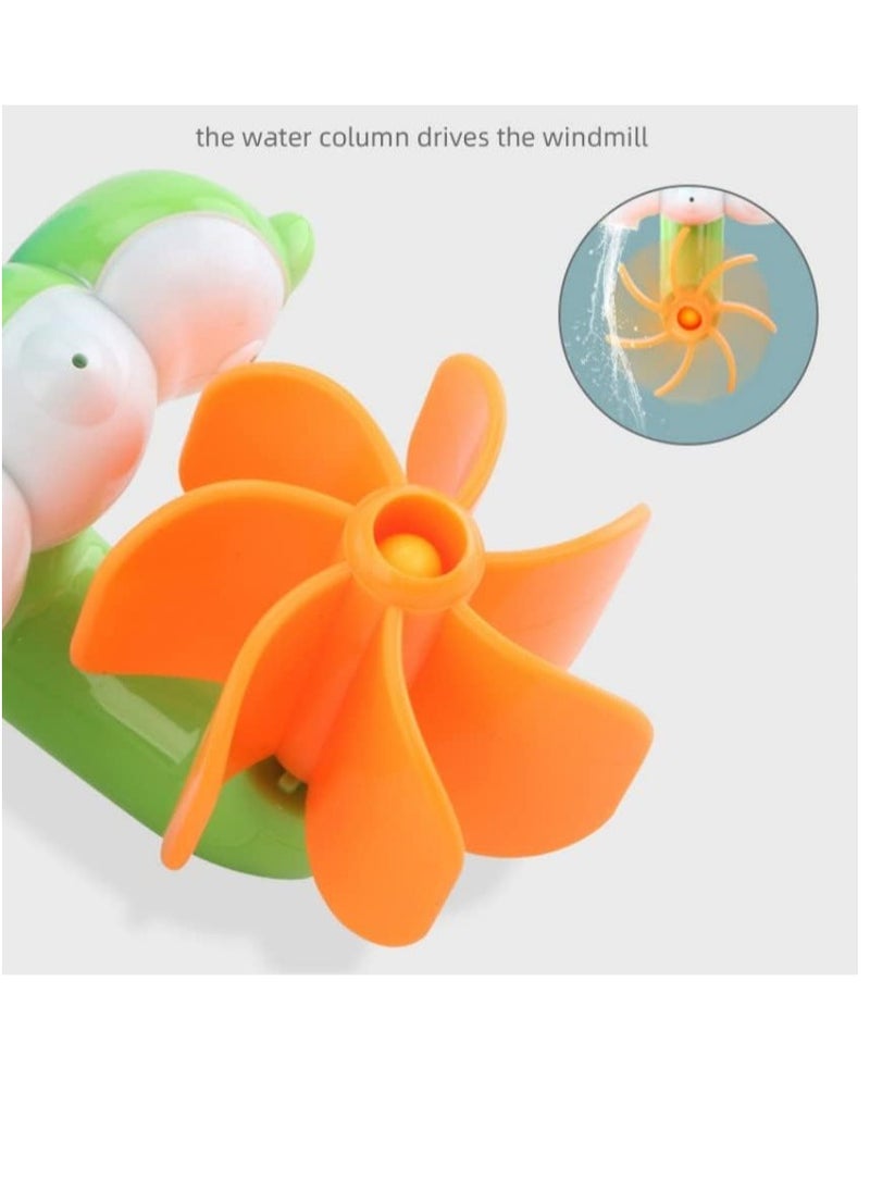 Soofam - Bath Toy, Bathtub Toy Waterfall Water Station Fountain Water Shower Toy,Baby Bath Toy promotes creativity and hand-eye coordination for Toddlers 2 3 4 5 Years  Babies and Kids Gift - Image 1