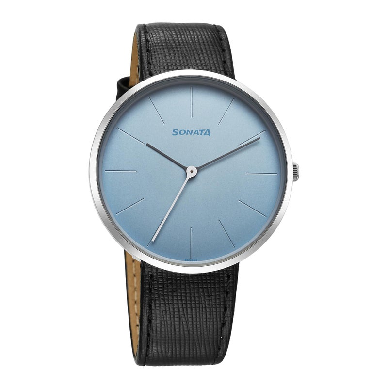 Sonata Ascent Quartz Analog Blue Dial Watch for Men - Image 4