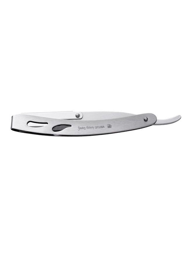 The Shave Factory Straight Edge Razor Kit - Straight Edge Razor with Single Edge Razor, Straight Razor, Straight Razors for Men (Matte / 200 Derby Premium Single Edge Razor Blades)