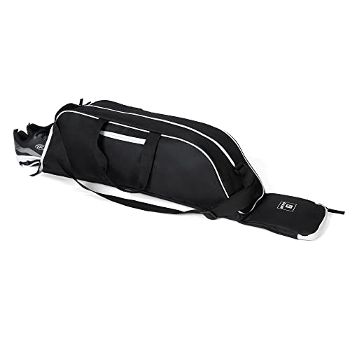 EALER Baseball Bat Tote Bag & T-ball, Softball Equipment Bag - Gear for Kids, Youth, and Adults Holds Bat, Helmet, Glove, Cleats, Shoes and More（Black） - Image 2