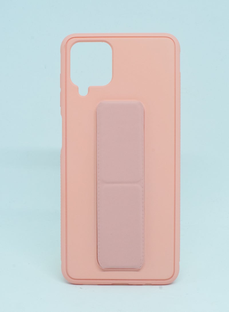 BORTONY Protective Case Cover With Finger Grip Stand For Samsung Galaxy A12 - Image 1