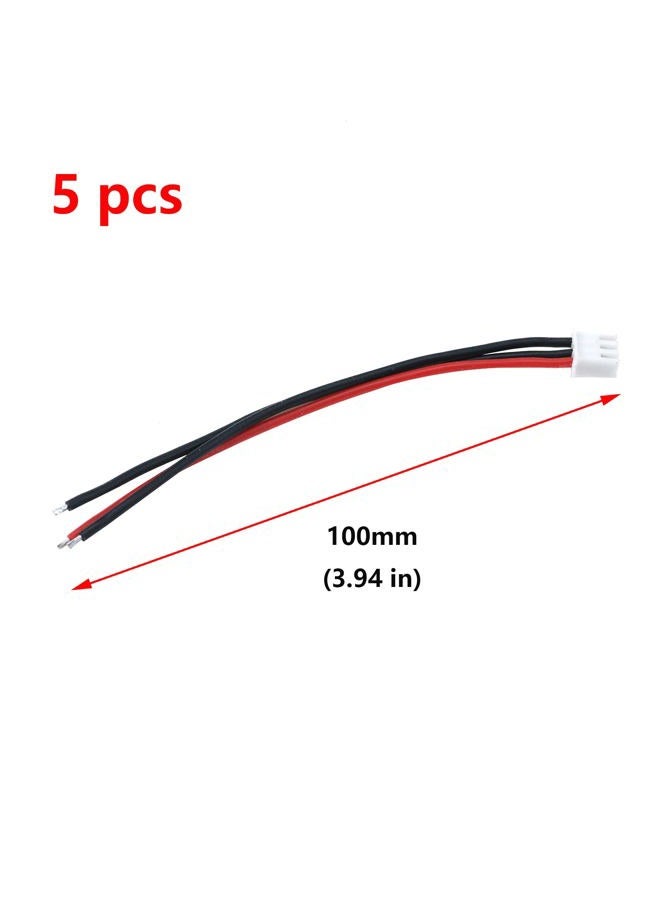 Antrader JST-XH LiPo Battery Wire Balance Connector Extension Cable Set 3S 1Red + 3Black QXAD0131 - Image 2
