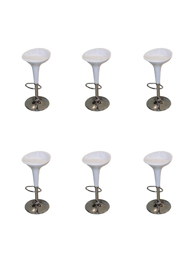 JILPHAR FURNITURE Jilphar Furniture Adjustable Steel Bar Stool- 1314B set of 6pcs 