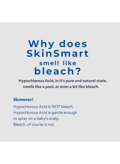 SkinSmart Antimicrobial Wound Therapy, Hypochlorous Acid Safely Removes Bacteria so Wounds Can Heal, 8 Ounce Clear Spray  - Image 2