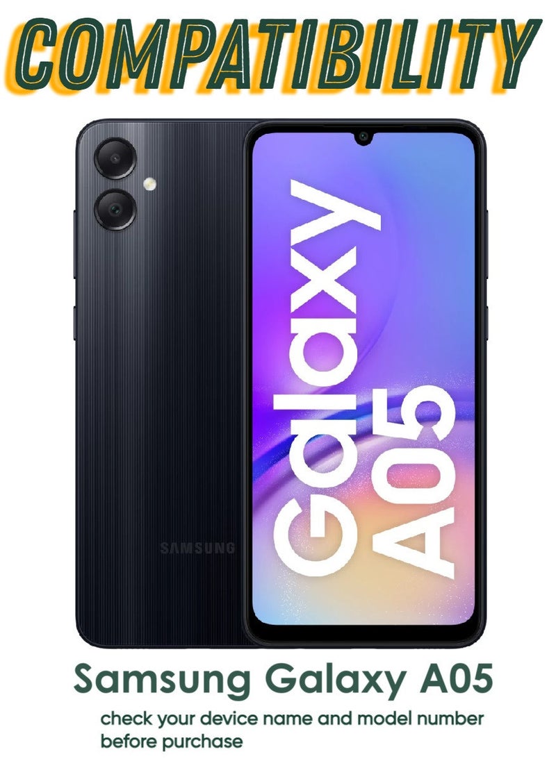 ACLIX 5 Pieces Antistatic ESD Dustproof Premium Quality High Definition Tempered Glass Screen Protector Designed For Samsung Galaxy A05 - Image 3