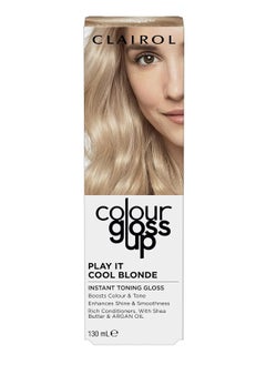 CLAIROL Colour Gloss Up, Temporary Colour Gloss, Play It Cool Blonde  - Image 1