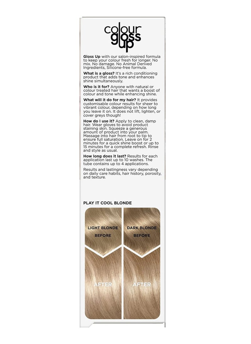CLAIROL - Colour Gloss Up, Temporary Colour Gloss, Play It Cool Blonde - Image 1