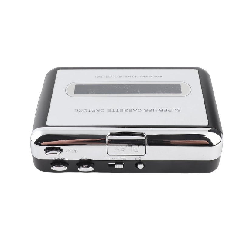 مشغل كاسيت محمول مع تحويل USB إلى MP3 وإمداد طاقة البطارية عبر USB - Image 2