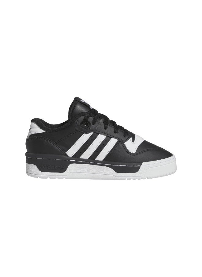 Adidas Adidas Rivalry Low J Black Basketball Shoes For Kids Unisex 3  - Image 1