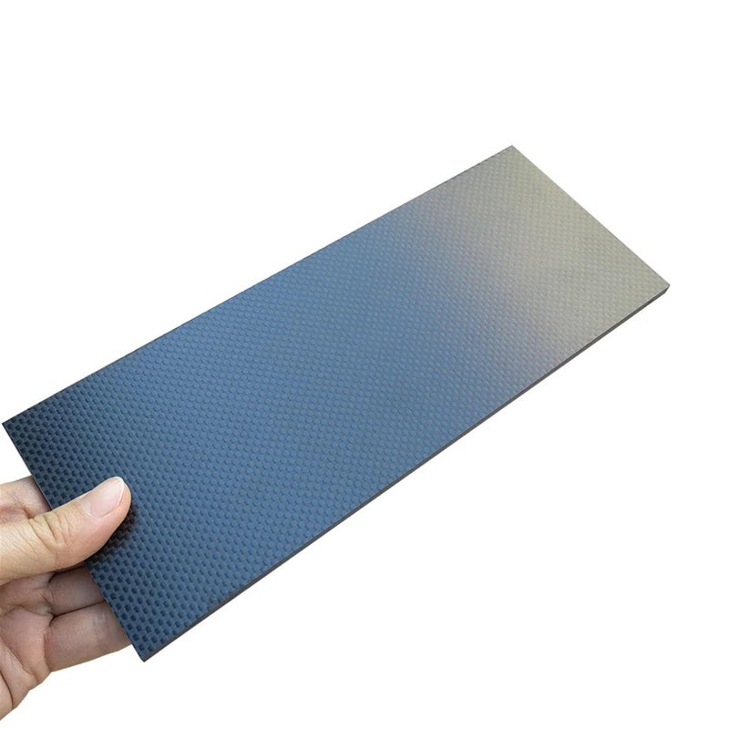 1 0mm Plain Matte Carbon Fiber Plate 95x245mm Lightweight Durable DIY Project Board - Image 3