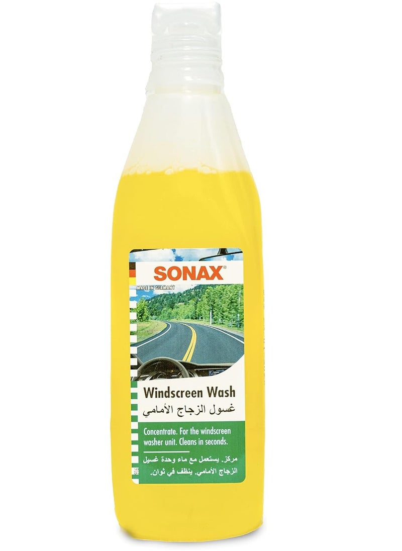 SONAX - Sonax Citrus Windscreen Wash Concentrate (250ml) - Effective Windshield Cleaner for Clear Vision, Frost Protection, and Fresh Fragrance - Image 1