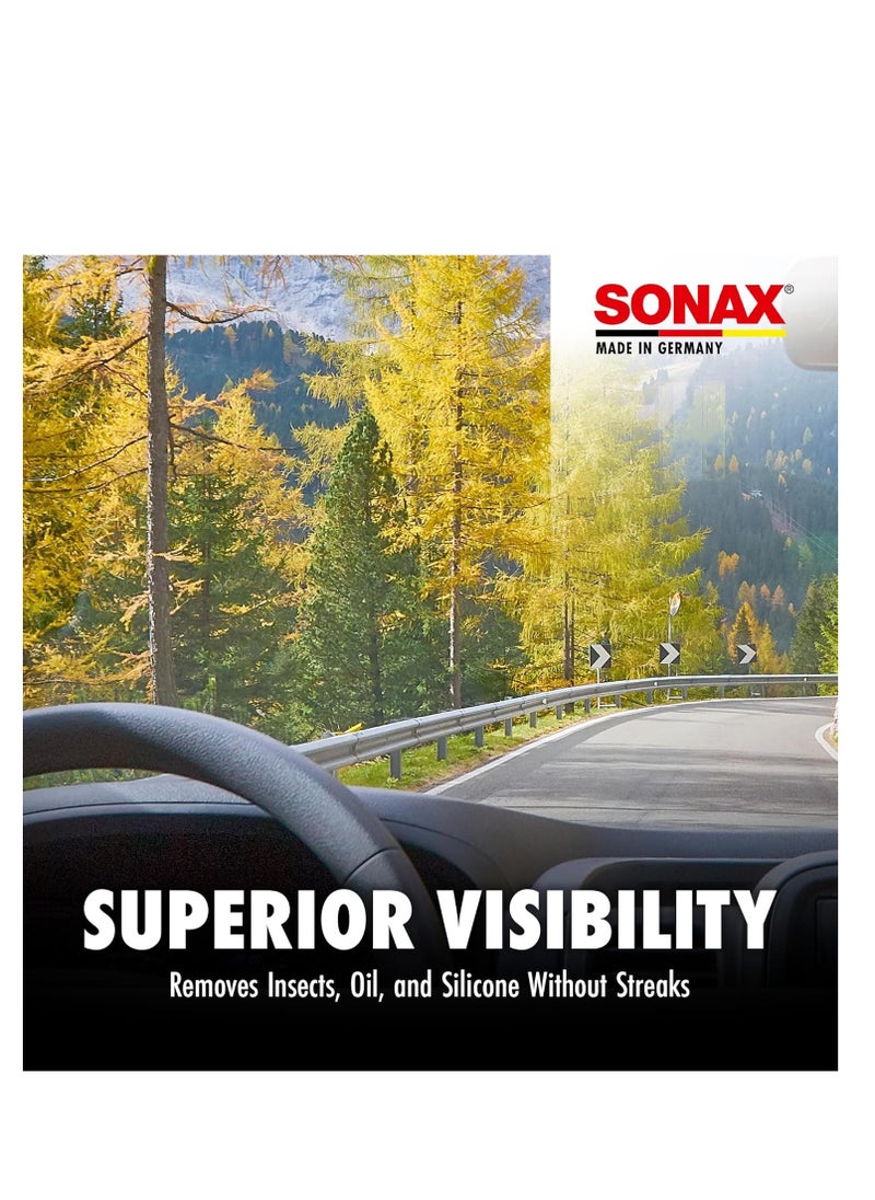 SONAX - Sonax Citrus Windscreen Wash Concentrate (250ml) - Effective Windshield Cleaner for Clear Vision, Frost Protection, and Fresh Fragrance - Image 1