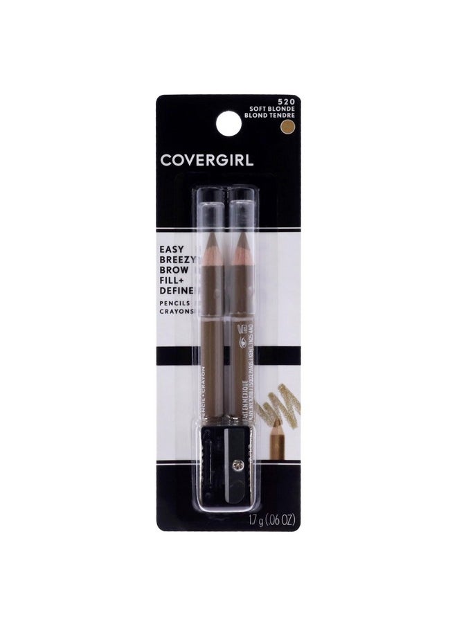 CoverGirl CoverGirl Brow and Eye Makers Pencil, 520 Soft Blonde Warm,0.06 Ounce by COVERGIRL  - Image 1