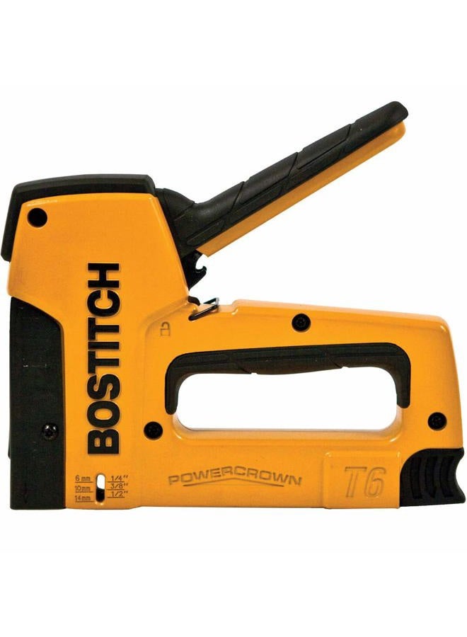 Bostitch T6-8OC2 7/16 in. Crown 9/16 in. PowerCrown Heavy-Duty Tacker Stapler by BOSTITCH - Image 1