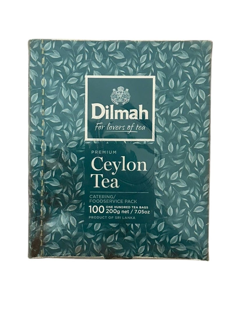 دلمه الشاى السيلاني الفاخر ١٠٠ كيس شاي * ٢ غرام