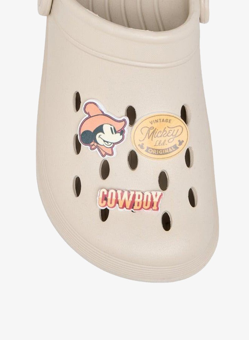 Disney Boys Mickey Mouse Jibbitz Backtstrap Clogs - Image 4