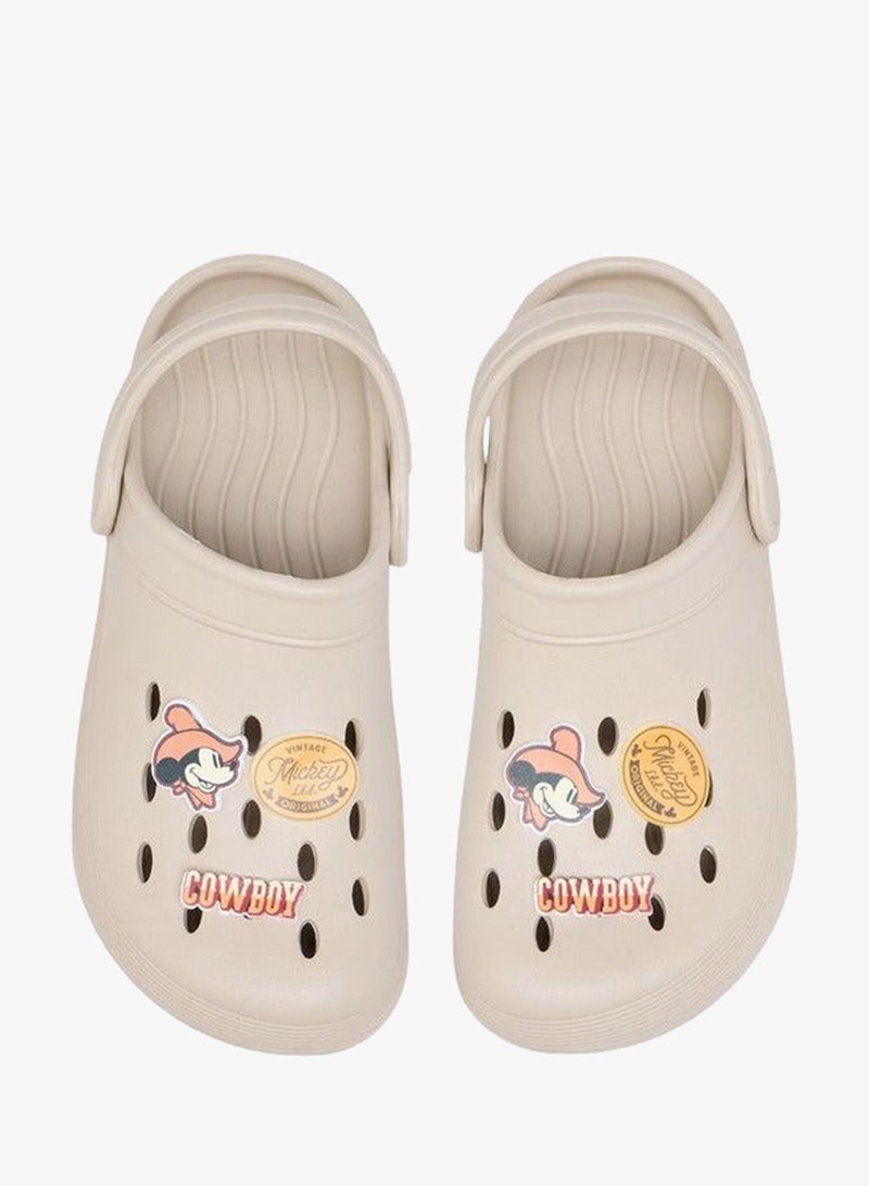Disney Boys Mickey Mouse Jibbitz Backtstrap Clogs - Image 3