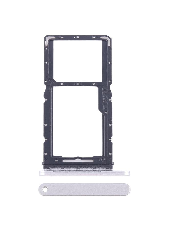 For Samsung Galaxy Tab A9 SM-X115 Original SIM + Micro SD Card Tray (Silver) - Image 1