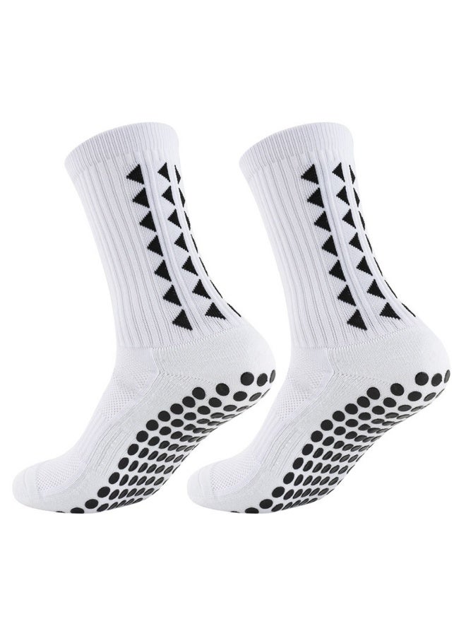 Generic Football Four piece Set Skidproof Soccer Socks Nylon Pocket Shin Guard Sleeves Calf Compression Socks For Soccer Football Sports  - Image 2