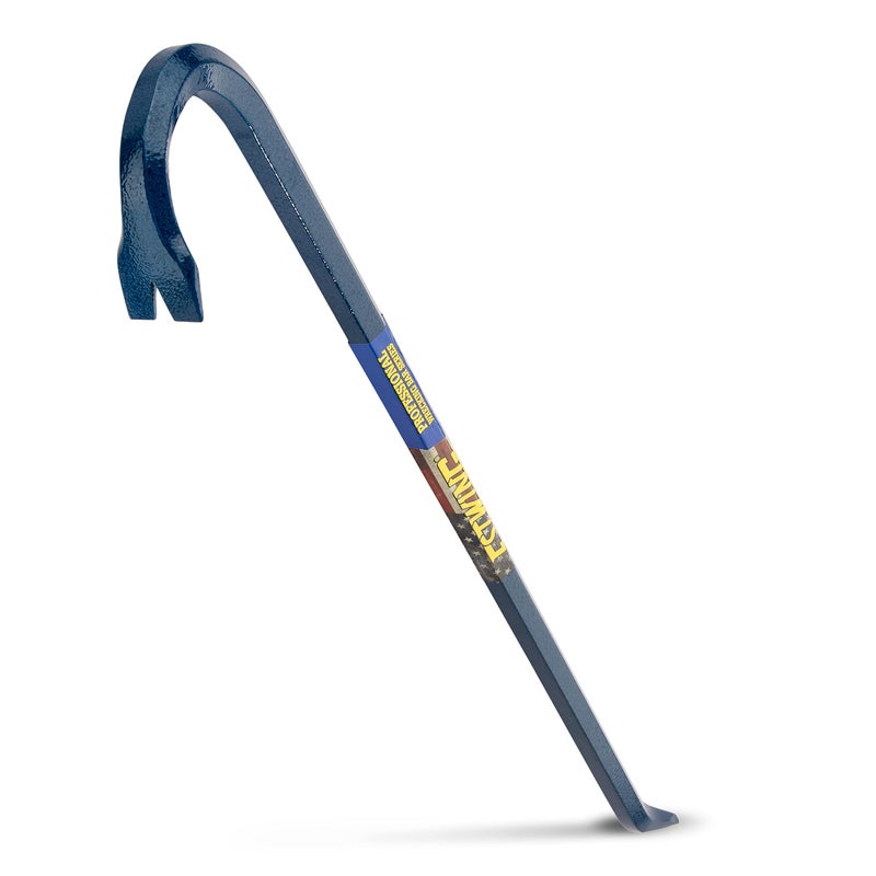 ESTWING Gooseneck Wrecking Bar 34 x 30 Pry Bar with Angled Chisel End Forged Steel Construction EWB30