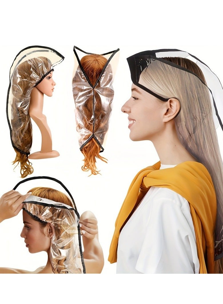 Generic 1pc upright shampoo funnel, hair dye cape, provides a comfortable option for people with neck problems or inconvenience in washing hair, can drain water into a bowl or sink - Image 2