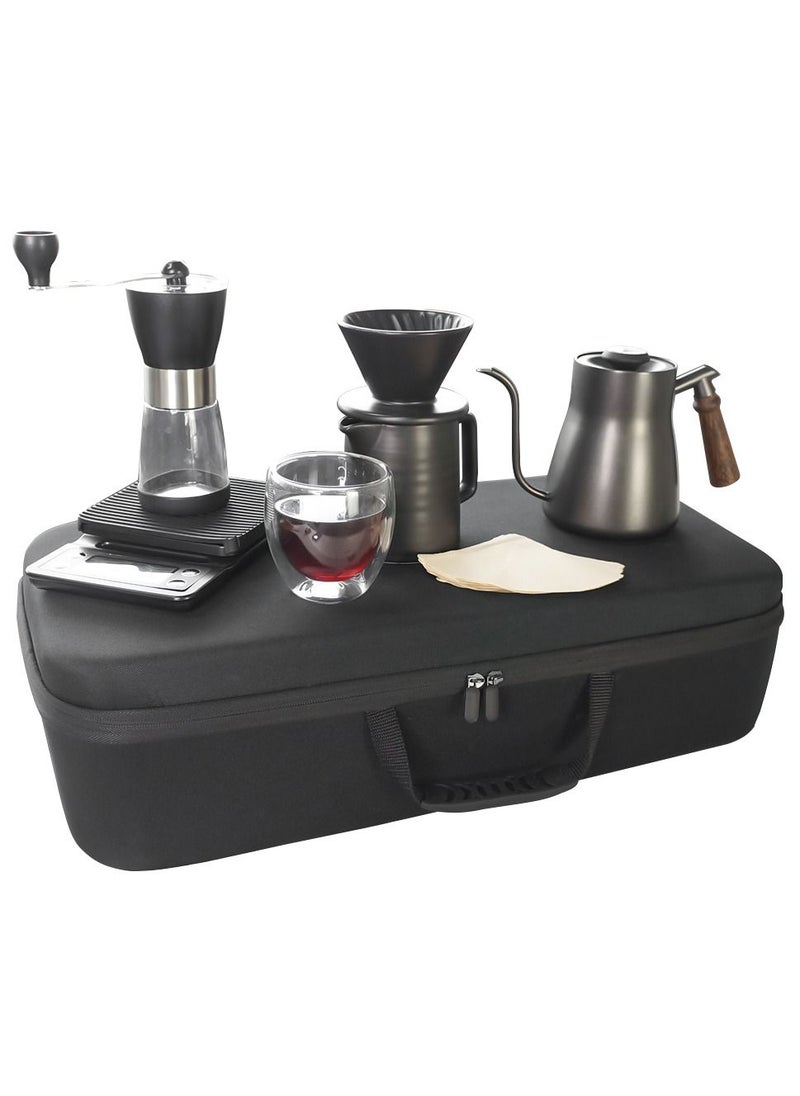 Arabest Portable Pour Over Drip Coffee Set Manual V60 Filter Coffee Sever with Travel Bag  - Image 1