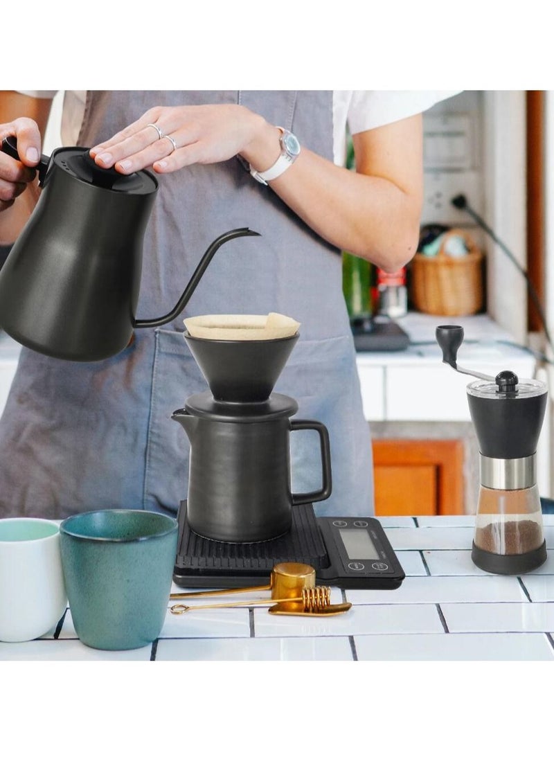 Arabest Portable Pour Over Drip Coffee Set Manual V60 Filter Coffee Sever with Travel Bag  - Image 3