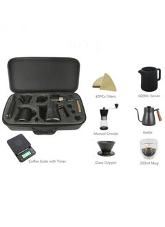 Arabest Portable Pour Over Drip Coffee Set Manual V60 Filter Coffee Sever with Travel Bag  - Image 2