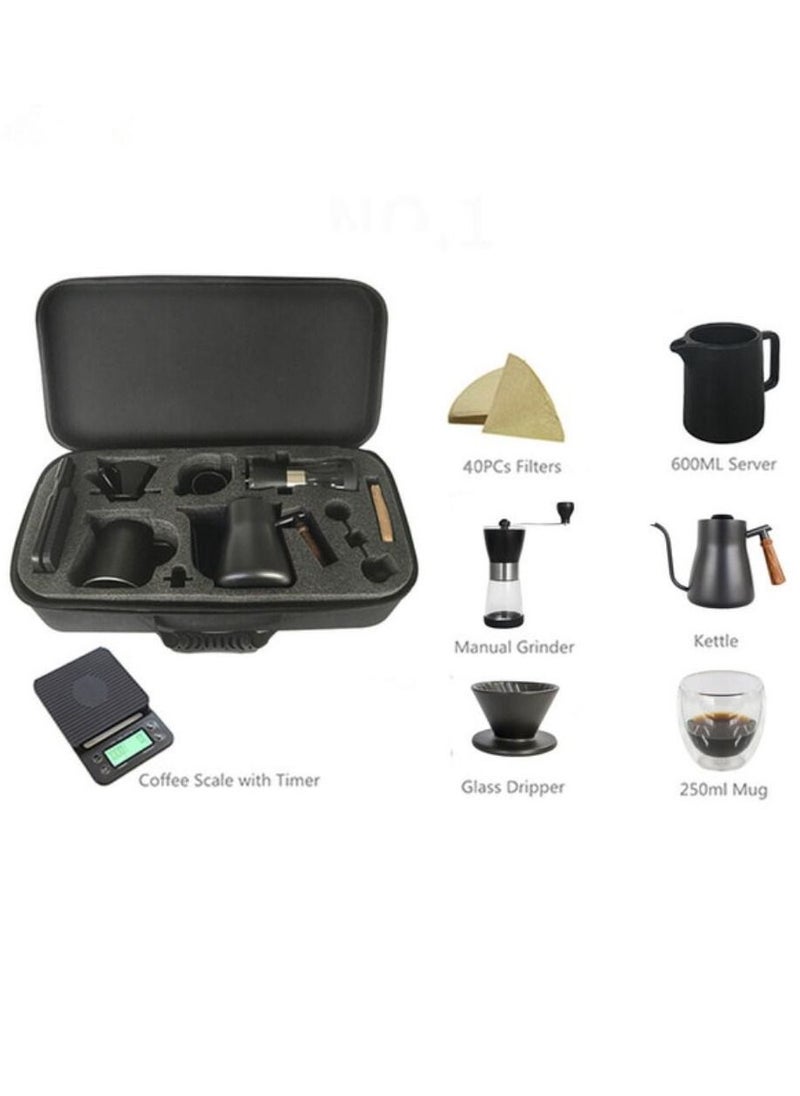 Arabest Portable Pour Over Drip Coffee Set Manual V60 Filter Coffee Sever with Travel Bag  - Image 2