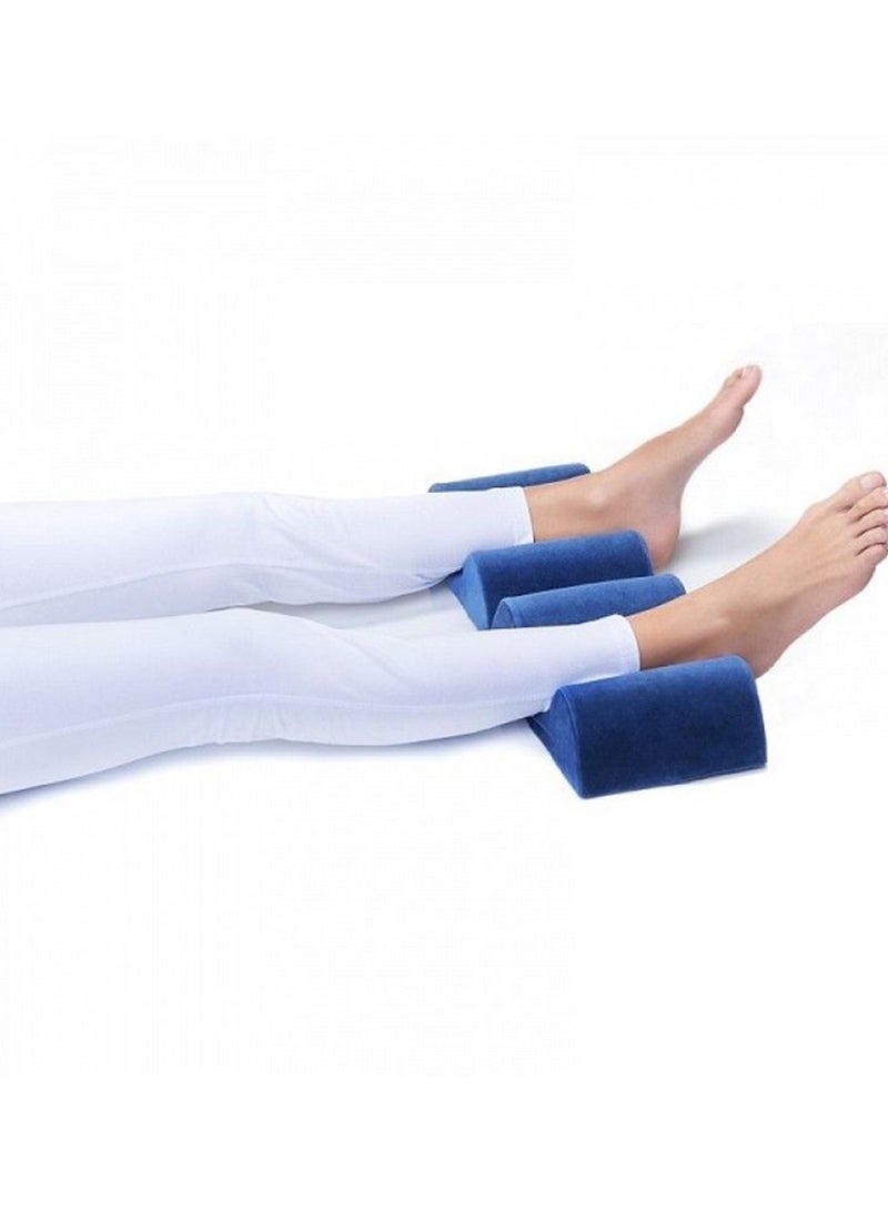 ARINA The 8x6x10 cm comfortable leg pillow is made of high quality memory foam to provide perfect support, evenly distribute weight, relieve pressure on joints, trauma pain, back and spine.  - Image 5
