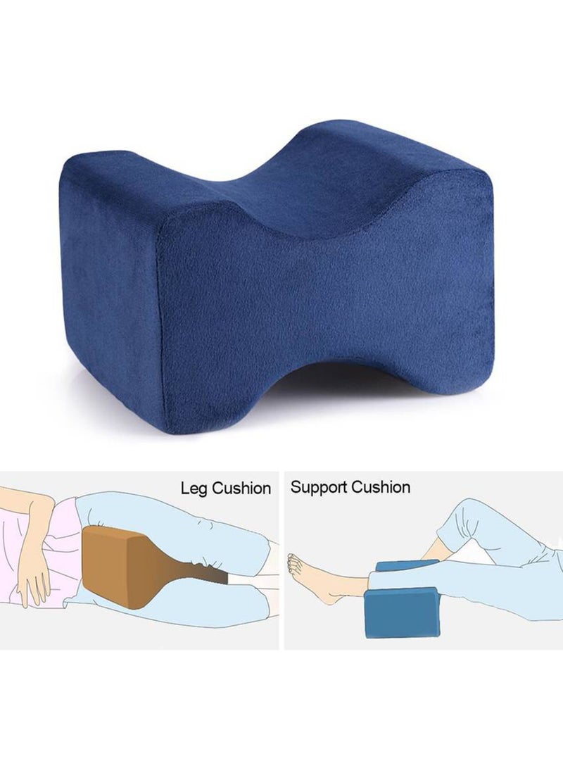 ARINA The 8x6x10 cm comfortable leg pillow is made of high quality memory foam to provide perfect support, evenly distribute weight, relieve pressure on joints, trauma pain, back and spine.  - Image 4