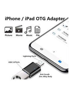 Apple House iPhone to USB Adapter Lightning Male to Female USB OTG Flash Reader Apple iPhone Data Transfer OTG Data Sync Cable 3.0USB High Speed ​​Connector  - Image 5