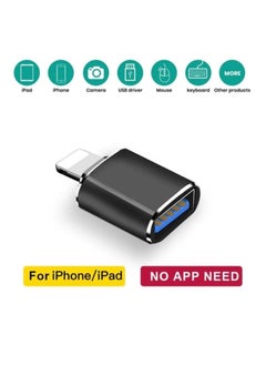 Apple House iPhone to USB Adapter Lightning Male to Female USB OTG Flash Reader Apple iPhone Data Transfer OTG Data Sync Cable 3.0USB High Speed ​​Connector  - Image 4
