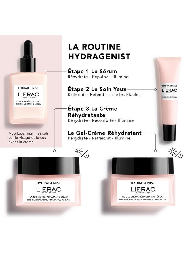 Lierac - LIERAC Hydragenist Rehydrating Serum - Hydrating Face Serums for Women with Hyaluronic Acid & Rehydrating Ferment, Natural-Origin Ingredients for Plump, Luminous Skin -30 ml - Image 1