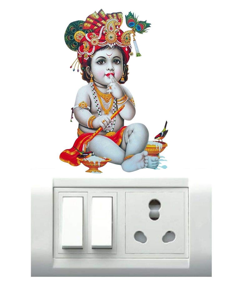 DecorVilla Decor Villa Vinyl PVC Religious Wall Sticker 35 x 22 cm Multicolour - Image 5