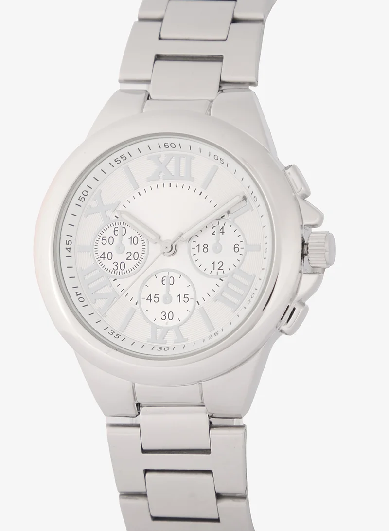 Robert Wood Metal Strap Analogue Watch