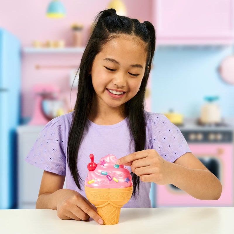 Cookeez Makery Yum Yumz Twin Pack, Full of Fun and Full of Yum! Add Ingredients & Discover 2 Super-Cute Scented Surprise Plush Pets Inside an Ice Cream Cone You Can Customize - Styles May Vary - Image 2