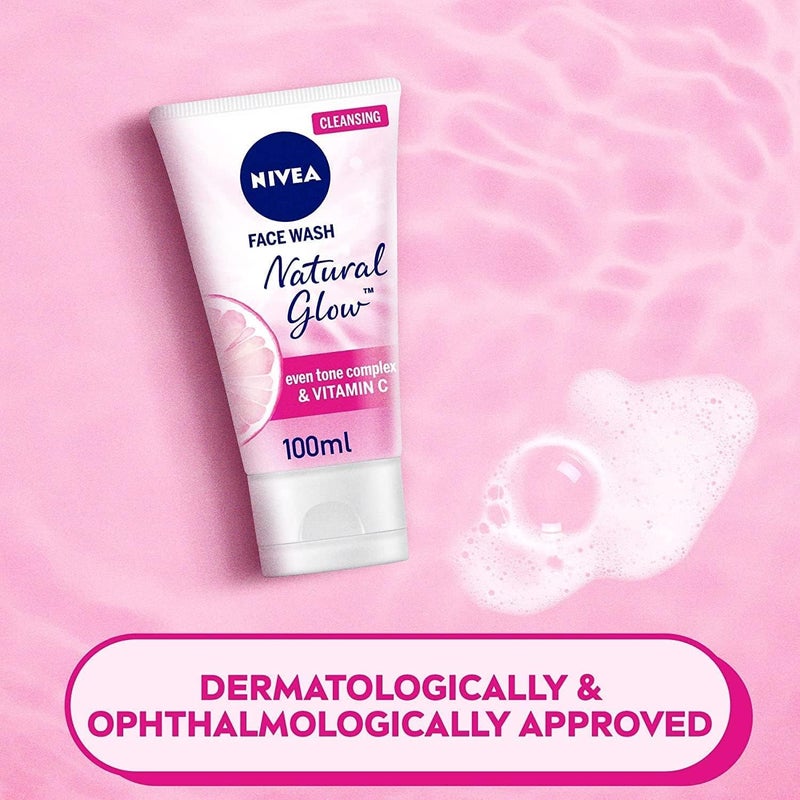 NIVEA Natural Glow Face Wash with Vitamin C - Image 5