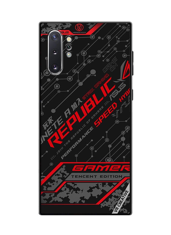 VR CREATIVE - Protective Case Cover For Samsung Galaxy Note10 Plus 5G Gamer Tencent Edition Design Multicolour - Image 1