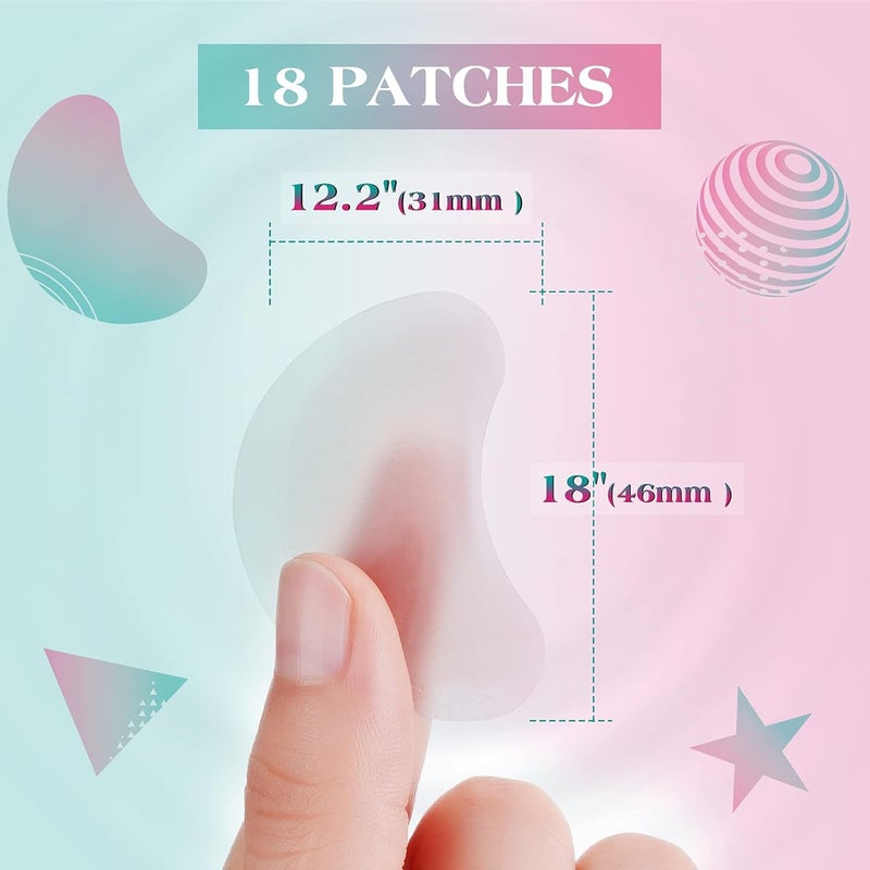 AUSLKA Pimple Patches for Face,Large Hydrocolloid Patches, Zit & Blemish, Large Spot Stickers for Chin, Cheeks, Body with Tea Tree & Calendula Oil, 18 Count - Image 5