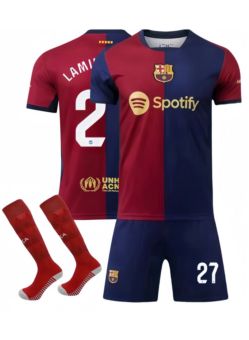 SKT Shiketro Adult Outdoor Sports Suit Size 27 Football Uniform T-shirt Three-piece set  - Image 1